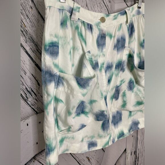 NWT GENERRA Second Skin mini skirt blue/green 10 - Picture 3 of 8